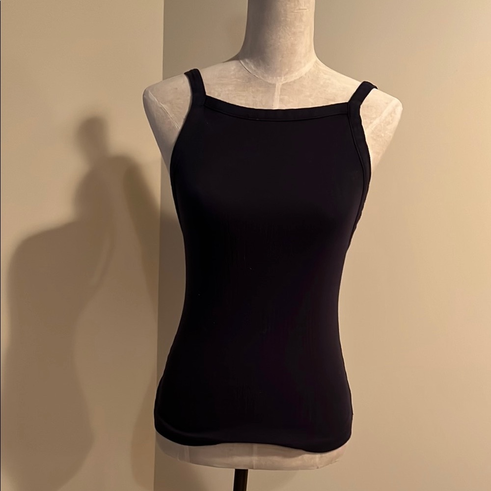 Free People Low Back Black Women's Tank Top